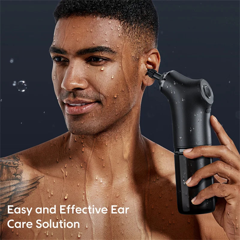 Electric Ear Cleaner Kit with 4 Adjustable Pressure Modes for Effective Ear Wax Removal - Ideal for Adults and Children