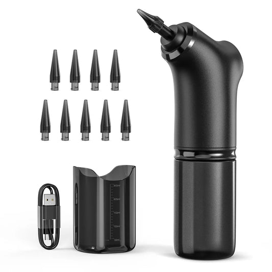 Electric Ear Cleaner Kit with 4 Adjustable Pressure Modes for Effective Ear Wax Removal - Ideal for Adults and Children